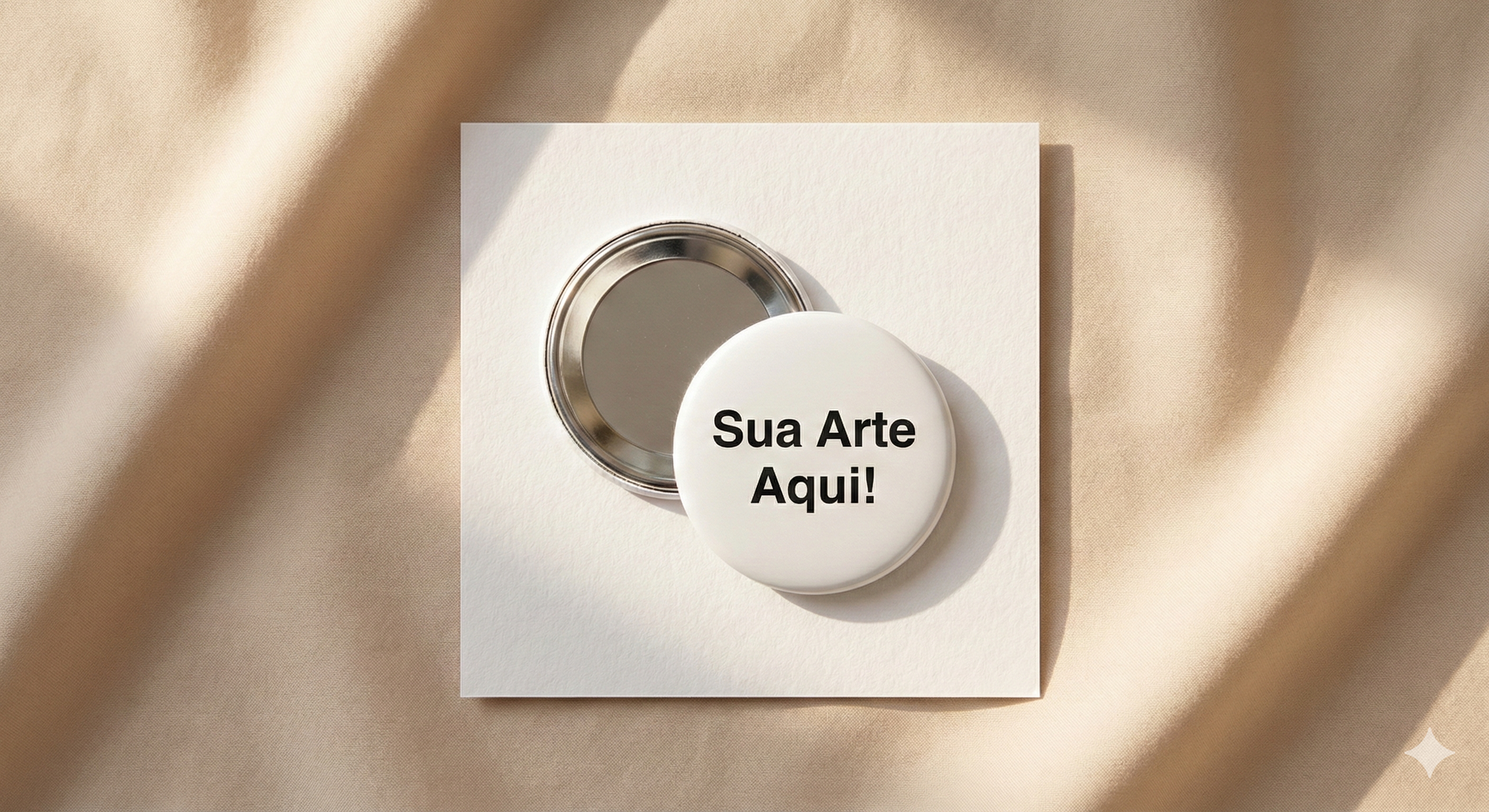 Botton Espelho Personalizado